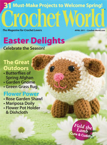 Cover of "Crochet World" 