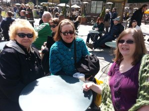 Our picnic in Bryant Park