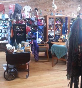 My little spot at the table.