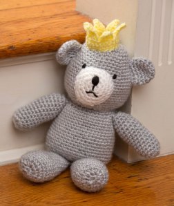 Red Heart's "Birthday Bear for a Prince"