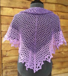 Shawl from Back