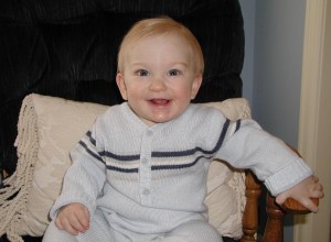 My little man on his first Birthday.
