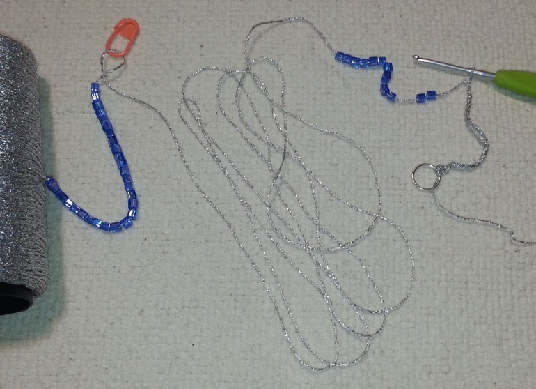 Tip for keeping track of beads.