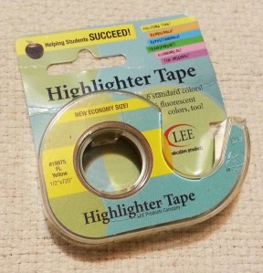 Highlighter Tape