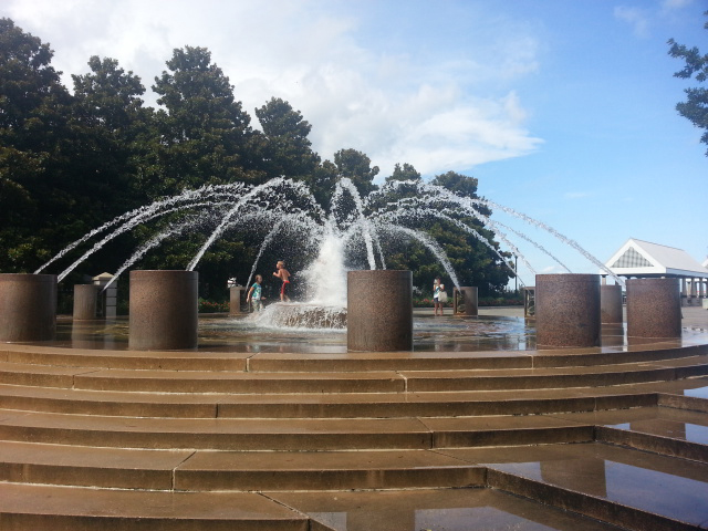 Waterfront Park -Kids Fountain