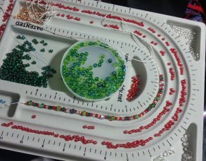 stringing-beads