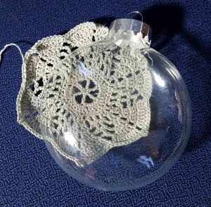 First snowflake and orna - Andee Graves M2H Designs