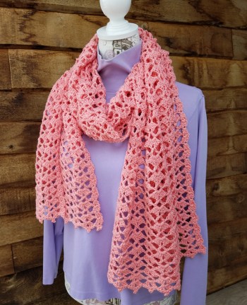 Shining Day Wrap as Scarf 800 - Andee Graves M2H Designs